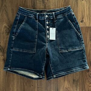 NWT Judy Blue Denim Shorts 1XL